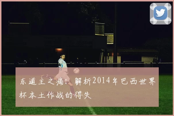东道主之痛:解析2014年巴西世界杯本土作战的得失