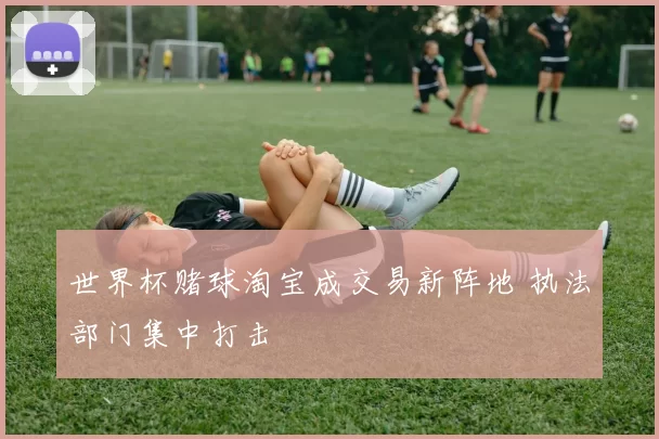 世界杯赌球淘宝成交易新阵地 执法部门集中打击
