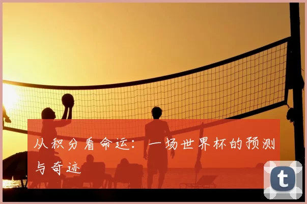 从积分看命运：一场世界杯的预测与奇迹